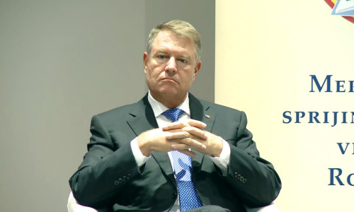 Klaus Iohannis la un forum legat de educație și muncă