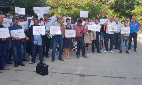 Proteste, pichet, CFR, feroviar, sindicaliști
