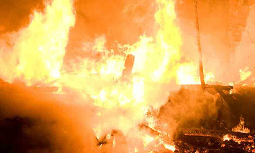 Incendiu la o școală din Liberia