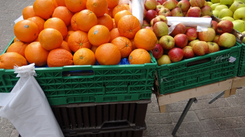 Pungi de plastic pentru fructe și legume