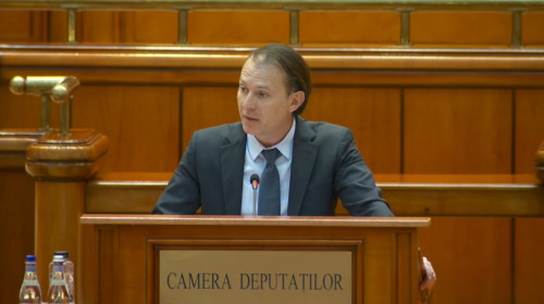 Florin Cîțu, la Camera Deputaților