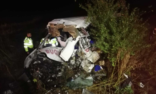 Accident în Ialomița