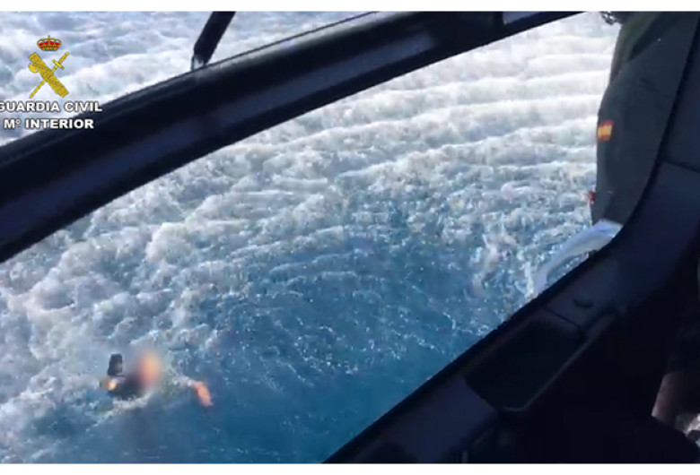 Accident maritim cu poliția spaniolă