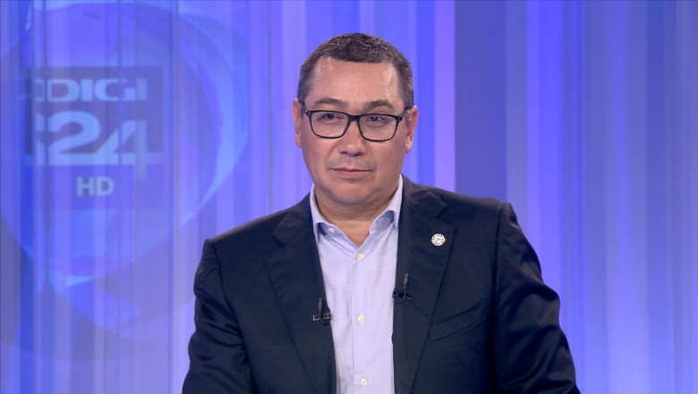 Victor Ponta, la Digi24