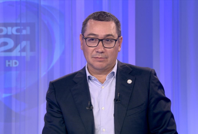 Victor Ponta, la Digi24