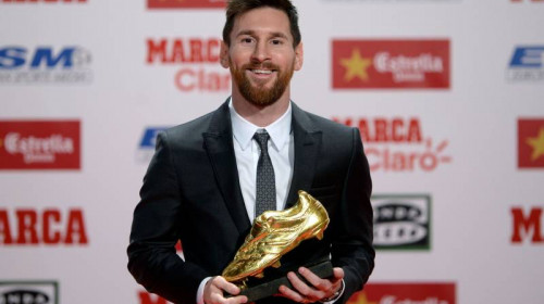 Lionell Messi ia Gheata de Aur