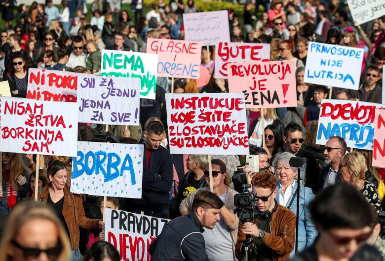 Proteste în Croația pentru victimele agresorilor sexuali