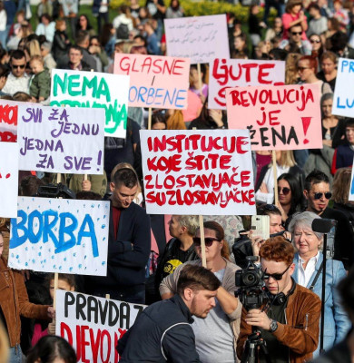 Proteste în Croația pentru victimele agresorilor sexuali
