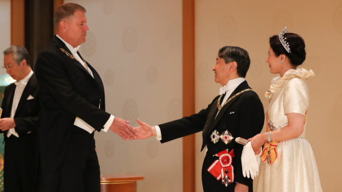 klaus iohannis japonia