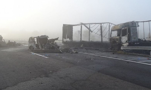 Accident cu români în Ungaria, pe autostrada M5