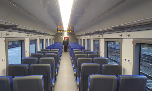 Vagon CFR Călători modernizat