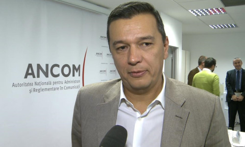 Sorin Grindeanu, la ANCOM