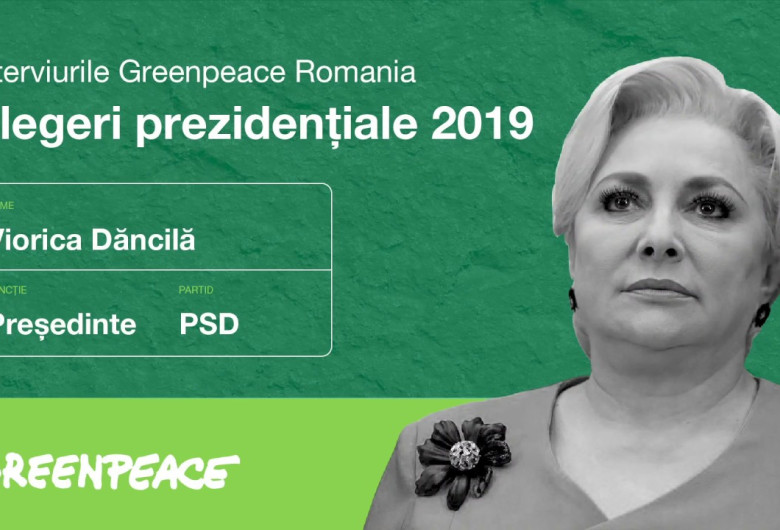 viorica dancila greenpeace