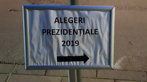 Semn cu alegerile prezidențiale din 2019