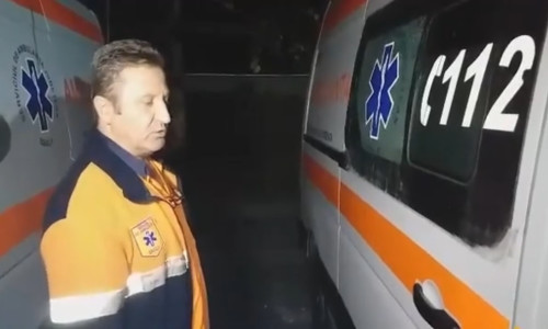 Ambulanță atacată cu pietre la Brăila