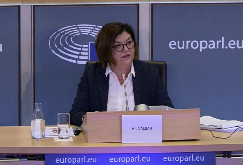 Adina Vălean, în Parlamentul European