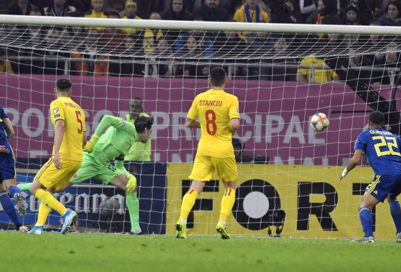 România-Suedia, fotbal