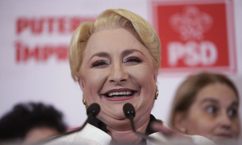 BUCURESTI - ALEGERI PREZIDENTIALE 2019 - EXIT POLL - PSD - VIORI