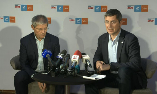 Dacian Cioloș și Dan Barna, USR-PLUS