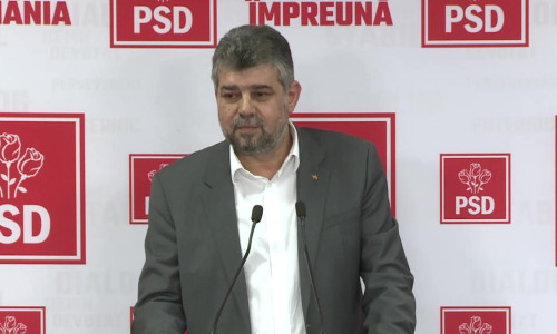 Marcel Ciolacu, la PSD