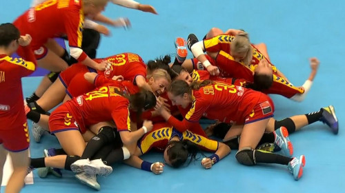 Victorie a naționalei de handbal a României