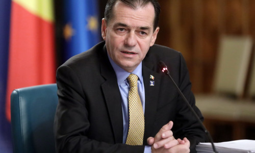 Ludovic Orban, în ședința de Guvern