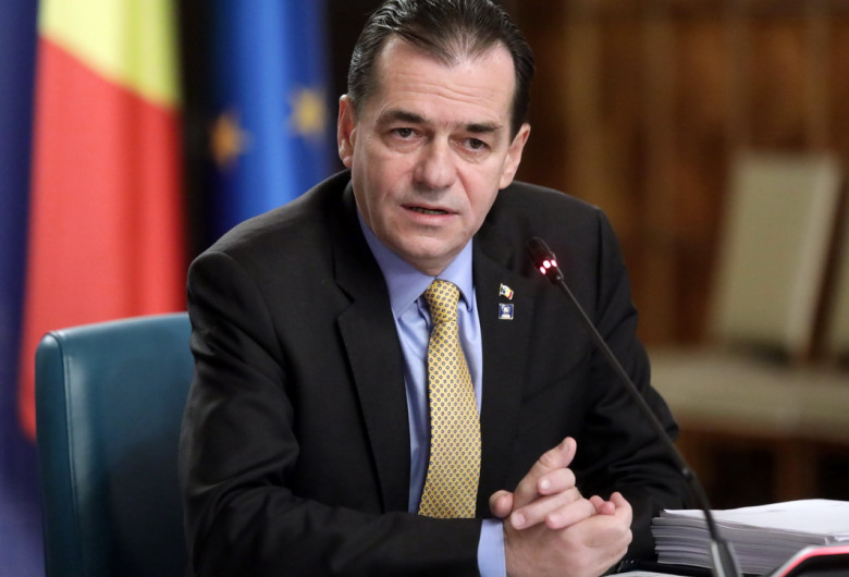 Ludovic Orban, în ședința de Guvern