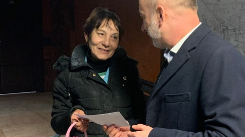 Lenuța Varga, îngrijitoarea de toalete publice premiată de Primăria Alba