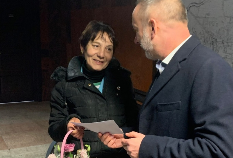 Lenuța Varga, îngrijitoarea de toalete publice premiată de Primăria Alba