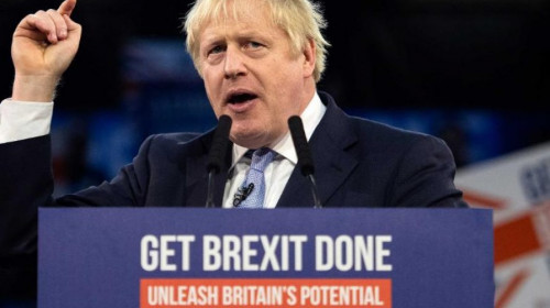 Boris Johnson cu Brexit