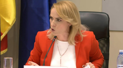 Gabriela Firea nervoasă