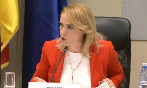 Gabriela Firea nervoasă