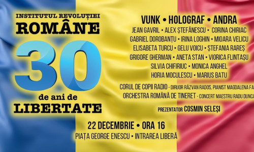 Concert organiozat de Institutul Revoluției