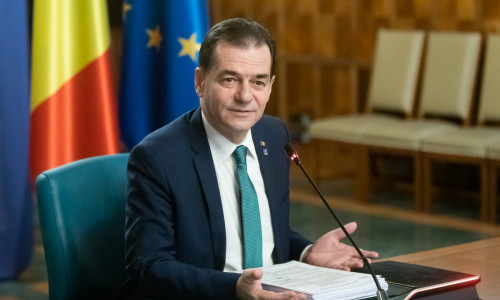 Ludovic Orban, în ședință de Guvern