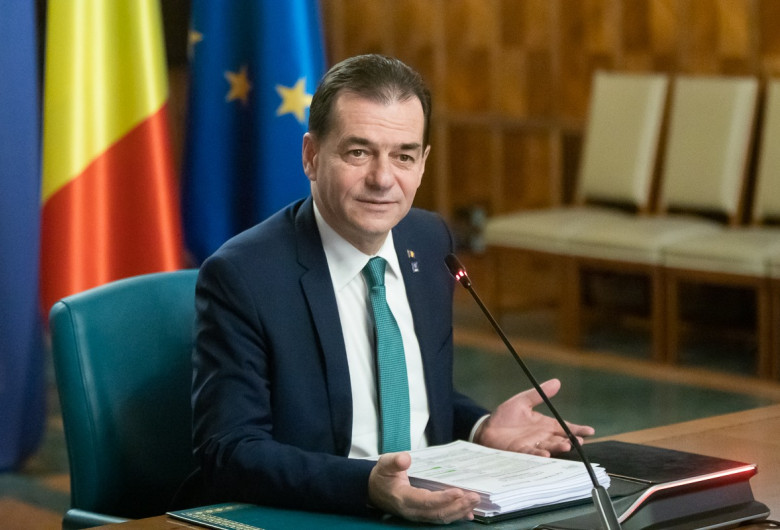 Ludovic Orban, în ședință de Guvern
