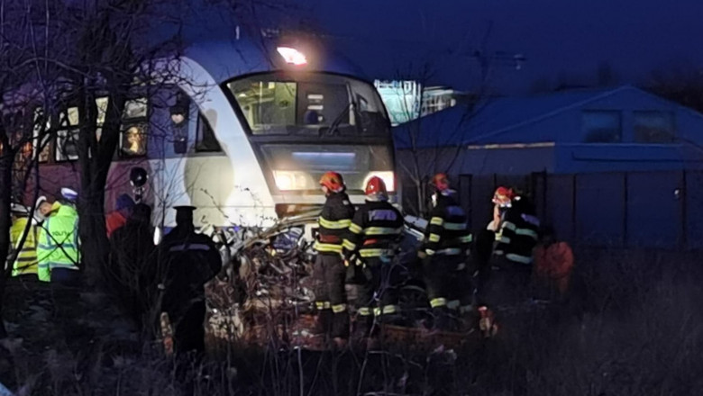 Accident feroviar în Giroc, Timiș
