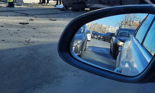 Accident în București/ Foto: News.ro