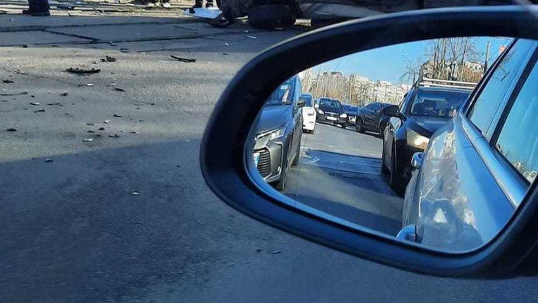 Accident în București/ Foto: News.ro