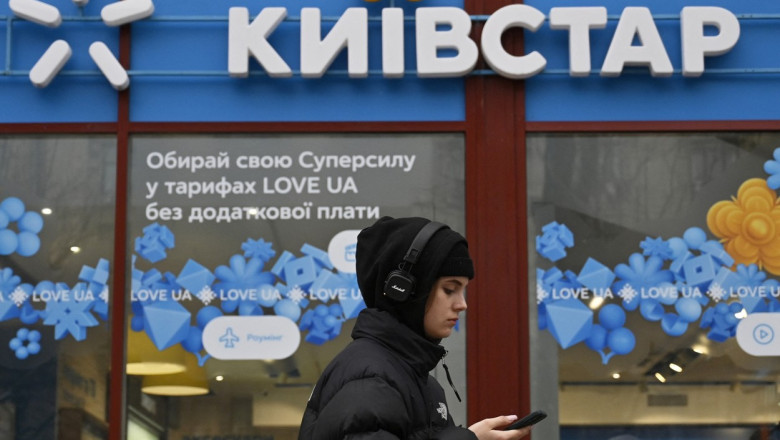 Ukraine’s Major Mobile Operator Kyivstar Down During A Hacker Attack. profimedia-0828844035