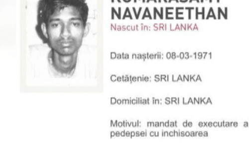 Bărbat din Sri Lanka, urmărit internaţional după o crimă comisă la Bucureşti, în 1991, prins în Germania