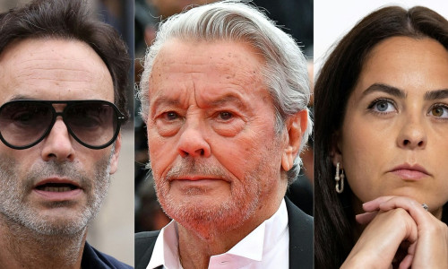 alain delon anthnoy delon, anouka delon profimedia-0834243489