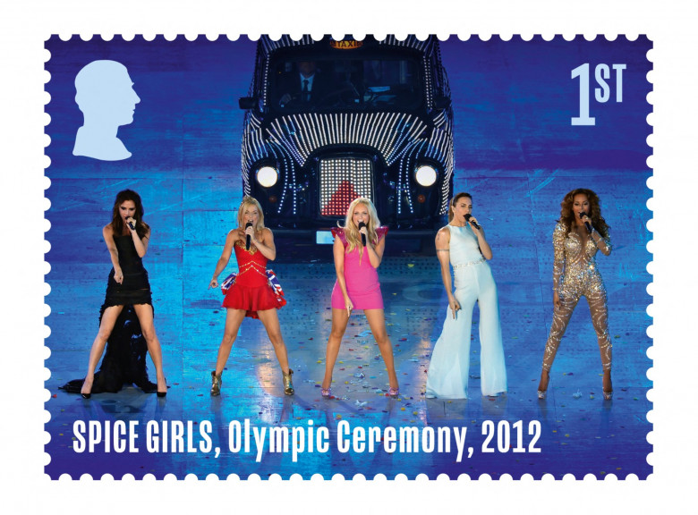 30th anniversary Spice Girls stamps unveiled by Royal Mail