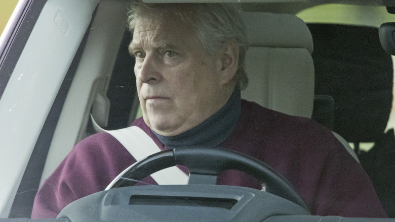Prince Andrew seen at Windsor