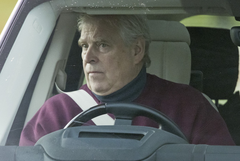 Prince Andrew seen at Windsor