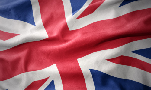 Waving,Colorful,National,Flag,Of,Great,Britain.