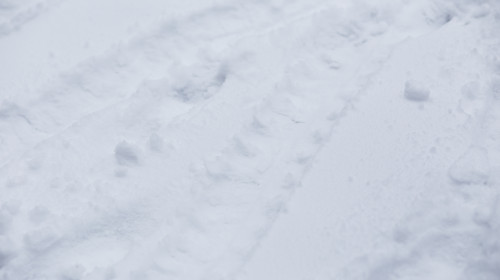 Car,Trace,On,The,Snow,Background