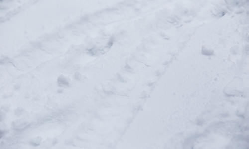 Car,Trace,On,The,Snow,Background