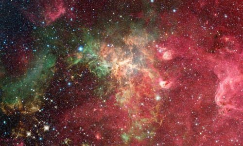 Universe filled with stars, galaxy and nebula. Elements of this image furnished by NASA.