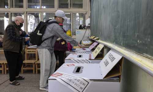 Alegerile din Taiwan/ Profimedia