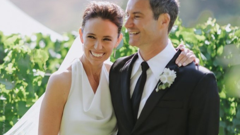 Jacinda Ardern, fost premier al Noii Zeelande, s-a căsătorit/ Foto: Twitter